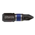 IRWIN� - Impact Pro Performance Screwdriver Bits PZ2 25mm (Pack 2)