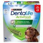 Dentalife ActivFresh Large Dental Chicken Dog Chews 18 per pack