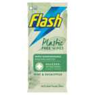 Flash Plastic Free Antibacterial Wipes 30ct 30 per pack