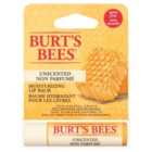 Burt's Bees 100% Natural Origin Moisturising Lip Balm, Unscented