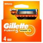 Gillette Fusion 5 Power Razor Blades 4 per pack