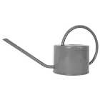 GoodHome Driftwood Grey Steel Watering can 1L