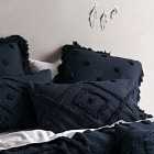 Linen House Adalyn Pillowcase Pair Cotton Indigo