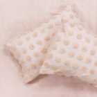 Linen House Haze Pillowcase Pair Cotton Peach