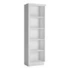 Lyon Bookcase (rh) In White And High Gloss