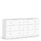 May Chest Of 6 Drawers (3+3) In White