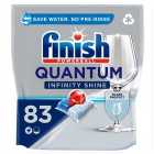Finish Quantum Infinity Shine Dishwasher Tablets Original 83 per pack