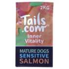 Tails.com Inner Vitality Sensitive Grain Free Mature Dog Dry Food Salmon 2kg