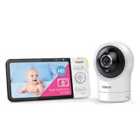 Vtech RM5764HD 5" Smart Wi-Fi Pan & Tilt Digital Video Baby Monitor - White