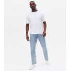 Only & Sons Blue Light Wash Straight Fit Jeans