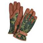 Burgon & Ball Oak Leaf Gloves, Moss, S-L