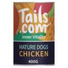 Tails.com Inner Vitality Mature Dog Wet Food Chicken 400g