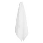 M&S Super Soft Antibacterial Cotton, Bath Towel, White