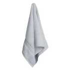 M&S Super Soft Antibacterial Cotton, Bath Towel, Silver Grey