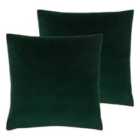 Evans Lichfield Sunningdale Twin Pack Polyester Filled Cushions Bottle 50 x 50cm