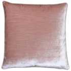 Paoletti Luxe Velvet Polyester Filled Cushion Blush