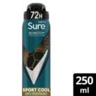 Sure Men 72hr Nonstop Protection Sport Cool Antiperspirant Deodorant 250ml