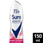Sure Women 72hr Nonstop Protection Bright Bouqet Antiperspirant Deodorant 150ml