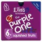 Ella's Kitchen The Purple One Smoothie Multipack Baby Food Pouch 6+ Months 450g