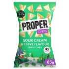 Properchips Sour Cream & Chive Flavour Lentil Chips 85g