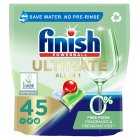 Finish Ultimate All in One 0% Dishwasher Tablets, 30Each