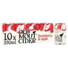 Old Mout Cider Strawberry & Apple 10 x 330ml