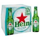 Heineken Silver Beer Lager Bottles 12 x 330ml