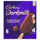 Cadbury Darkmilk Ice Cream 4 Pack 360ml