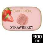 Carte D'or Strawberry Ice Cream Tub 900ml