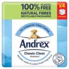Andrex Classic Clean Washlets Flushable Toilet Wipes Quad Pack 4 x 36 per pack