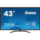 Iiyama ProLite X4373UHSU-B1 43" 4K Ultra HD VA Monitor