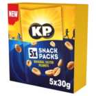 KP Salted Peanuts 5 x Snack Packs 150g