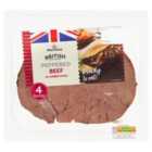  Morrisons Carvery Roast Peppered Beef 100g