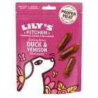 Lily's Kitchen Scrumptious Duck & Venison Sausages Dog Treats, 70g