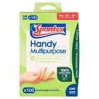 Spontex Multipurpose Disposable Gloves, 100s