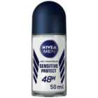 NIVEA MEN Sensitive Protect Anti-Perspirant Deodorant Roll-On 50ml