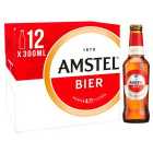 Amstel Lager Beer Bottles 12 x 300ml
