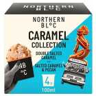 Northern Bloc Vegan Caramel Collection Mini Tubs 4 x 100ml