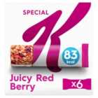 Kellogg's Special K Red Berry Cereal Bars 6 x 21g