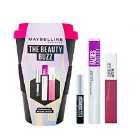 Maybelline The Beauty Buzz 3Pc Browmascara Mascara & Lipstick Christmas Giftset