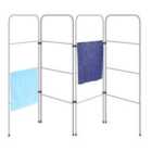 OurHouse 4 Gate Folding Clothes Airer