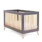 Obaby Maya Cot Bed Slate With Natural