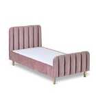 Obaby Gatsby Toddler Bed Velvet Pink