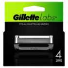 Gillette Labs Razor Blades Refill Pack 4 per pack