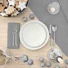 Amalfi Table Cloth 132X178 - Medrite Grey