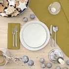 Amalfi Table Cloth 132X230 - Gold