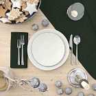 Amalfi Table Cloth 178X366 - Forest Green