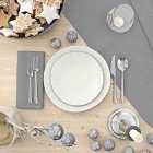 Amalfi Table Cloth 178X275 - Medrite Grey