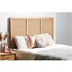 Desser Venice Rattan Headboard For King Beds In Natural