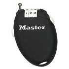 Master Lock 70Cm Long Set-your-own Combination Retractable Cable; Assorted Colours